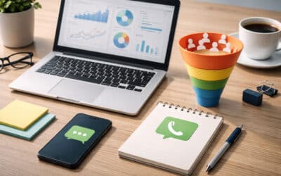 GA4 para pymes: cómo medir conversiones (formularios, llamadas y WhatsApp) y crear un embudo útil