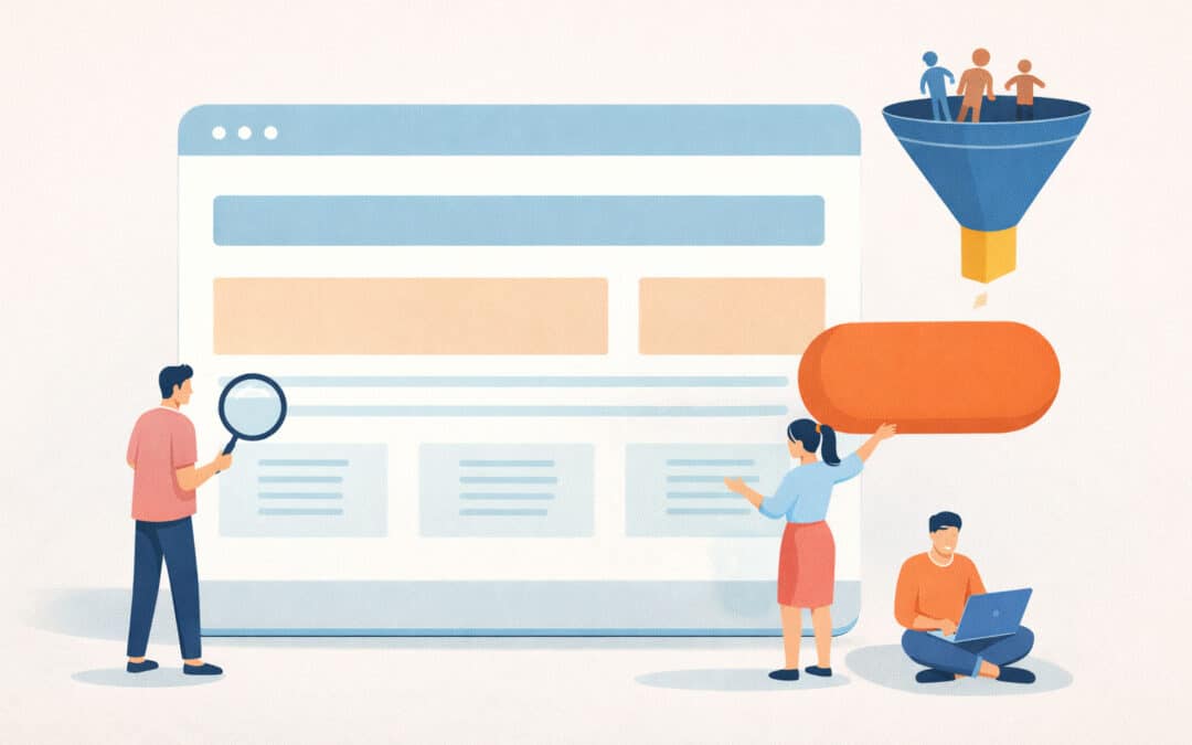 Landing que convierte: estructura, copy y pruebas A/B para vender servicios, guía completa