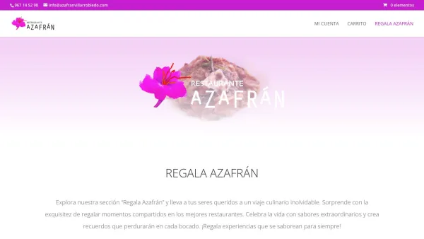 Restaurante Azafrán Restaurante Azafrán en Villarrobledo