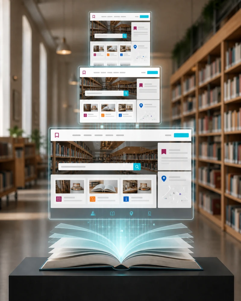 Arquitectura web responsive aplicada a contenidos de biblioteca en Hellín
